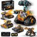 Конструктор STEM на радіокеруванні Wall-E 5в1 STEAM робот на пульті і програмуванням через смартфон K96175 фото 1