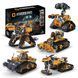 Конструктор STEM на радіокеруванні Wall-E 5в1 STEAM робот на пульті і програмуванням через смартфон K96175 фото 4