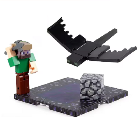 Магнітна фігурка Майнкрафт  "Пригода в Ендері " Магнітний конструктор Minecraft Magnet World T9941 фото