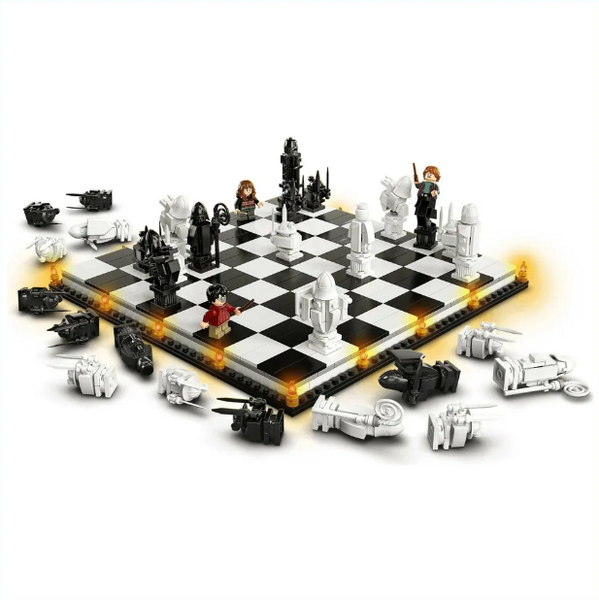 Конструктор Гарри Поттер Хогвартс: Волшебные шахматы 876psc Harry Potter Hogwarts Wizard's Chess 6056 фото