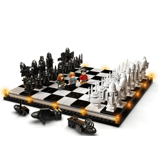 Конструктор Гарри Поттер Хогвартс: Волшебные шахматы 876psc Harry Potter Hogwarts Wizard's Chess 6056 фото