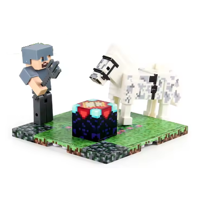 Магнітна фігурка Майнкрафт "Стіл зачарування" Магнітний конструктор Minecraft Magnetic Cube T9944 фото
