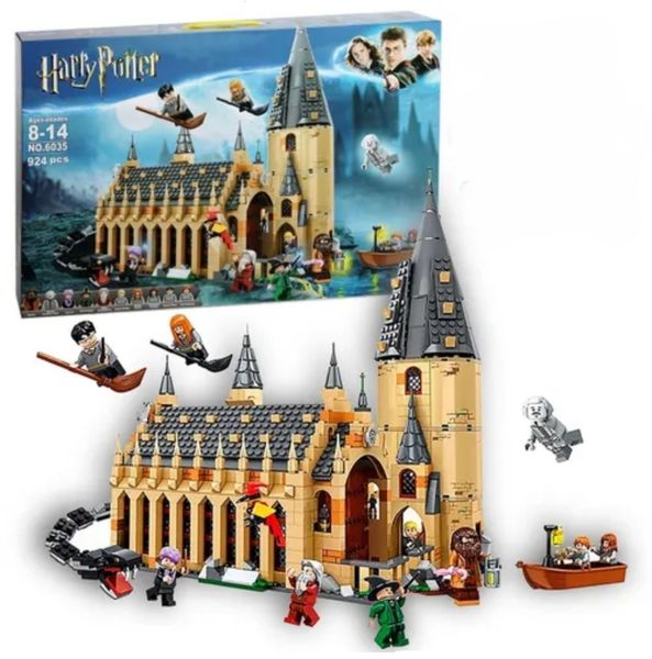 Конструктор Гарри Поттер Большой зал Хогвартса 924psc Harry Potter Hogwarts Great Hall 6035 фото