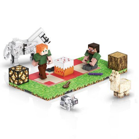 Магнитный конструктор Майнкрафт 'Пикник' Магнитные фигурки Minecraft T9951 фото