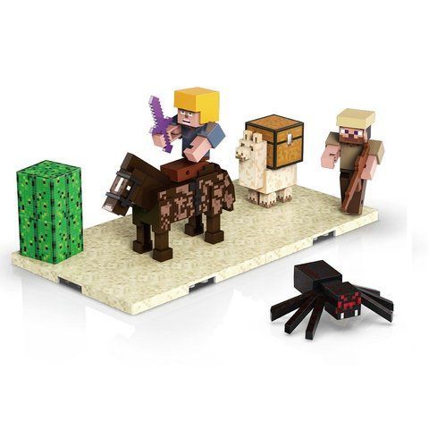 Магнітний конструктор Майнкрафт "Пригоди в пустелі" Магнітні фігурки Minecraft  T9955 фото