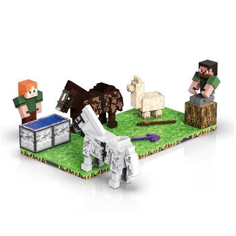 Магнитный конструктор Майнкрафт "Станционная остановка" Магнитные фигурки Minecraft T9956 фото
