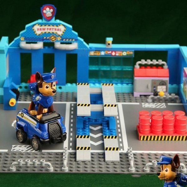 Детский конструктор Щенячий патруль Гараж з героями Paw Patrol с фигурками и машинками 130401 фото