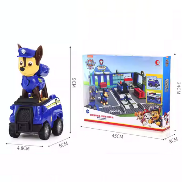Детский конструктор Щенячий патруль Гараж з героями Paw Patrol с фигурками и машинками 130401 фото