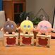 Интерактивная игрушка с искусственным интеллектом Пушистик розовый с голосовым управлением LED глазами мягкая плюшевая умная AI детская игрушка брелок  AI 121 фото 2