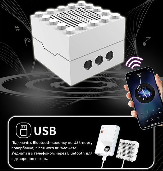 Музичний конструктор Рок-гітара  з Bluetooth-динаміком  K96174 фото