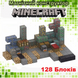 Дитячий магнітний конструктор Minecraft "Шахта" 128 блоків Майнкрафт з фігурками для дітей від 6 років T015 фото 2