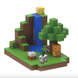 Дитячий магнітний конструктор Minecraft "Водоспад" 128 блоків Майнкрафт з фігурками для дітей від 6 років T059 фото 1