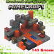Дитячий магнітний конструктор Minecraft &ldquo;Шахта з лавою&rdquo; 143 блоки Майнкрафт з фігурками для дітей від 6 років T063 фото 2