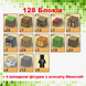 Дитячий магнітний конструктор Minecraft "Будинок в джунглях" 128 блоків Майнкрафт з фігурками для дітей від 6 років T048 фото 3