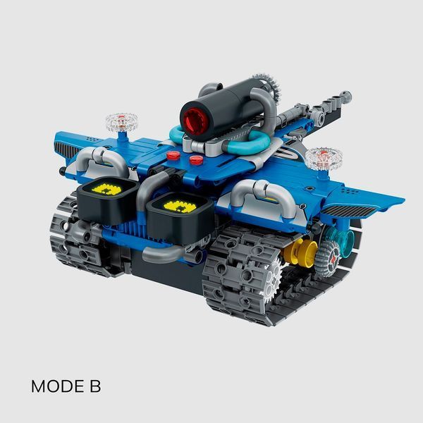 Конструктор STEM на радиоуправлении 5в1 Sillbird Wall-e Technic Robot на пульте управления и программированием через смартфон 8069 фото